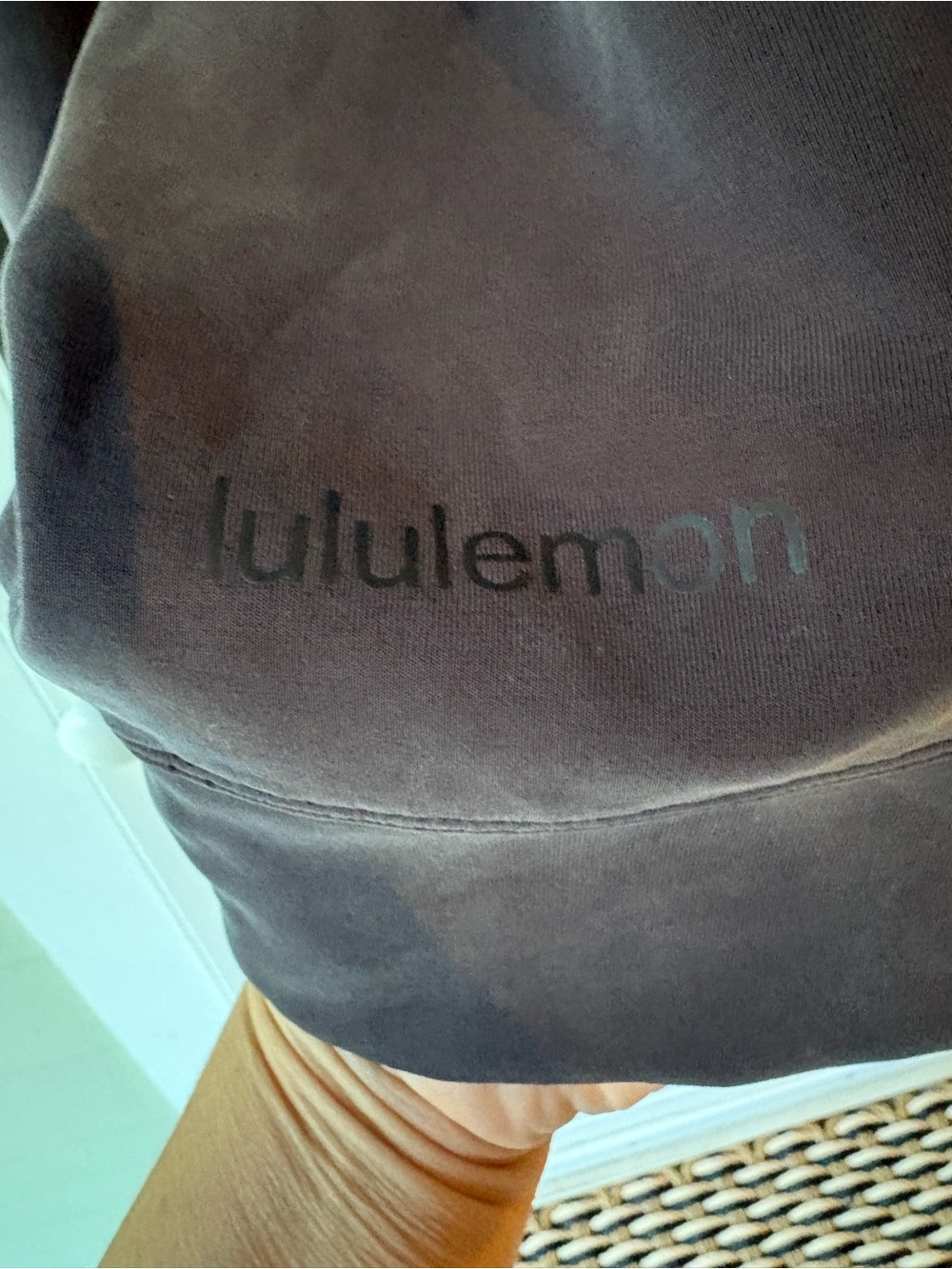 lululemon athletica Washed dark Charcoal Crew Sweatshirt - Dark Gray - Picture 5 of 7